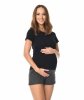 MijaCulture maternity shorts Eva M016 graphite